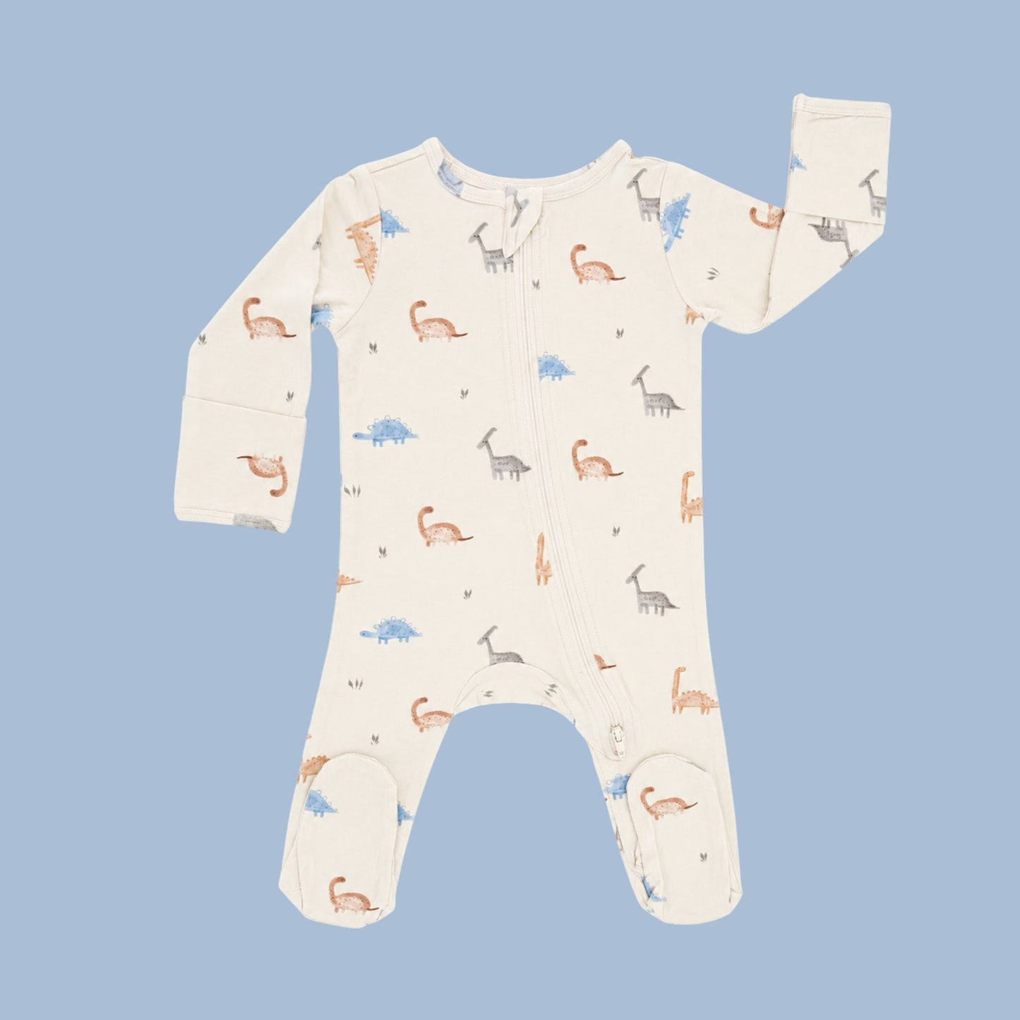 Modal Footie Pajamas - Dinosaurs