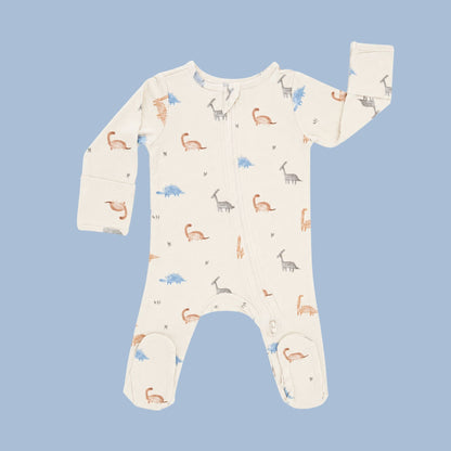 Modal Footie Pajamas - Dinosaurs