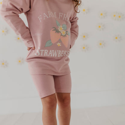 Girls Bamboo Viscose Biker Shorts - Active Kids Shorts | babysprouts