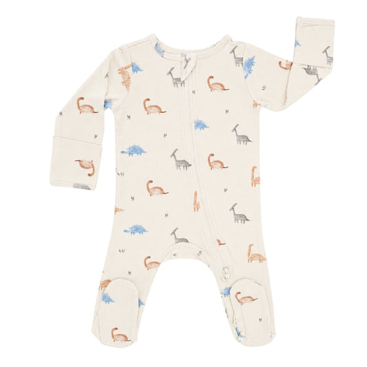 Modal Footie Pajamas - Dinosaurs