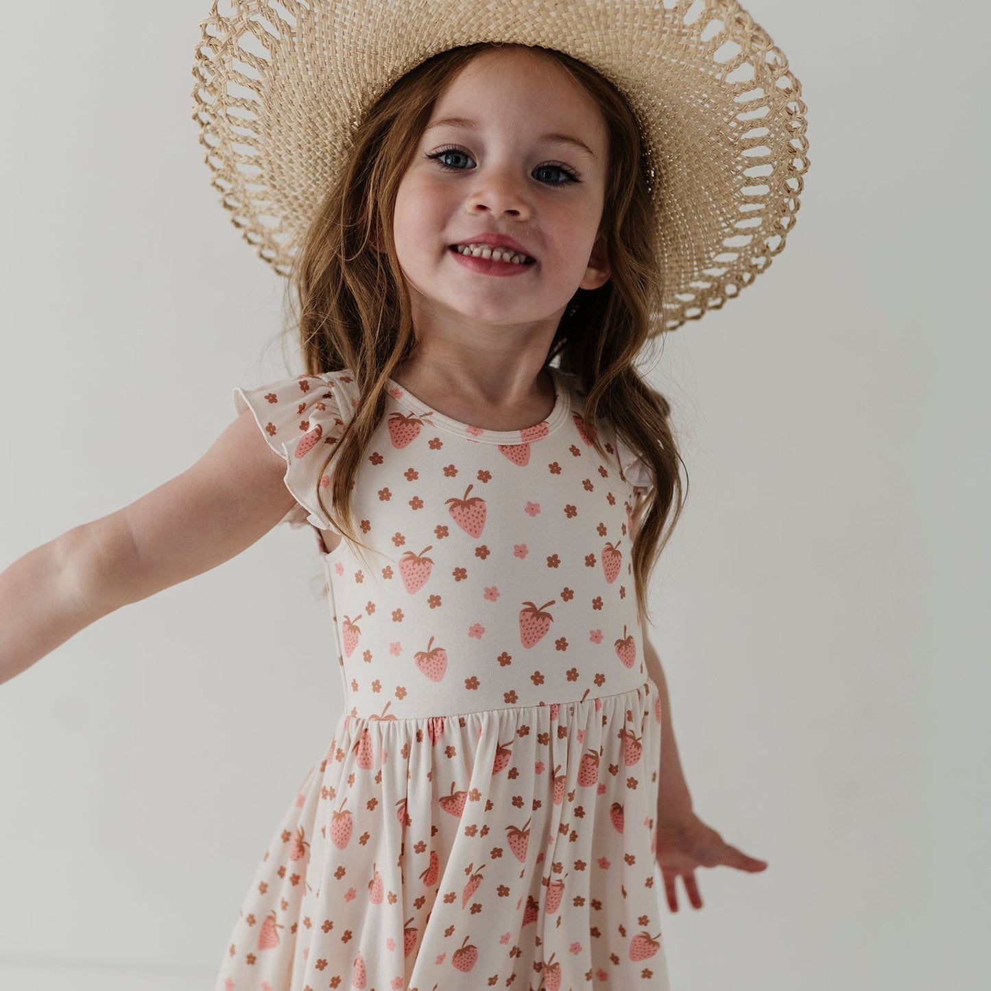 Girls Bamboo Viscose Sleeveless Twirl Dress - Kids Dress | babysprouts
