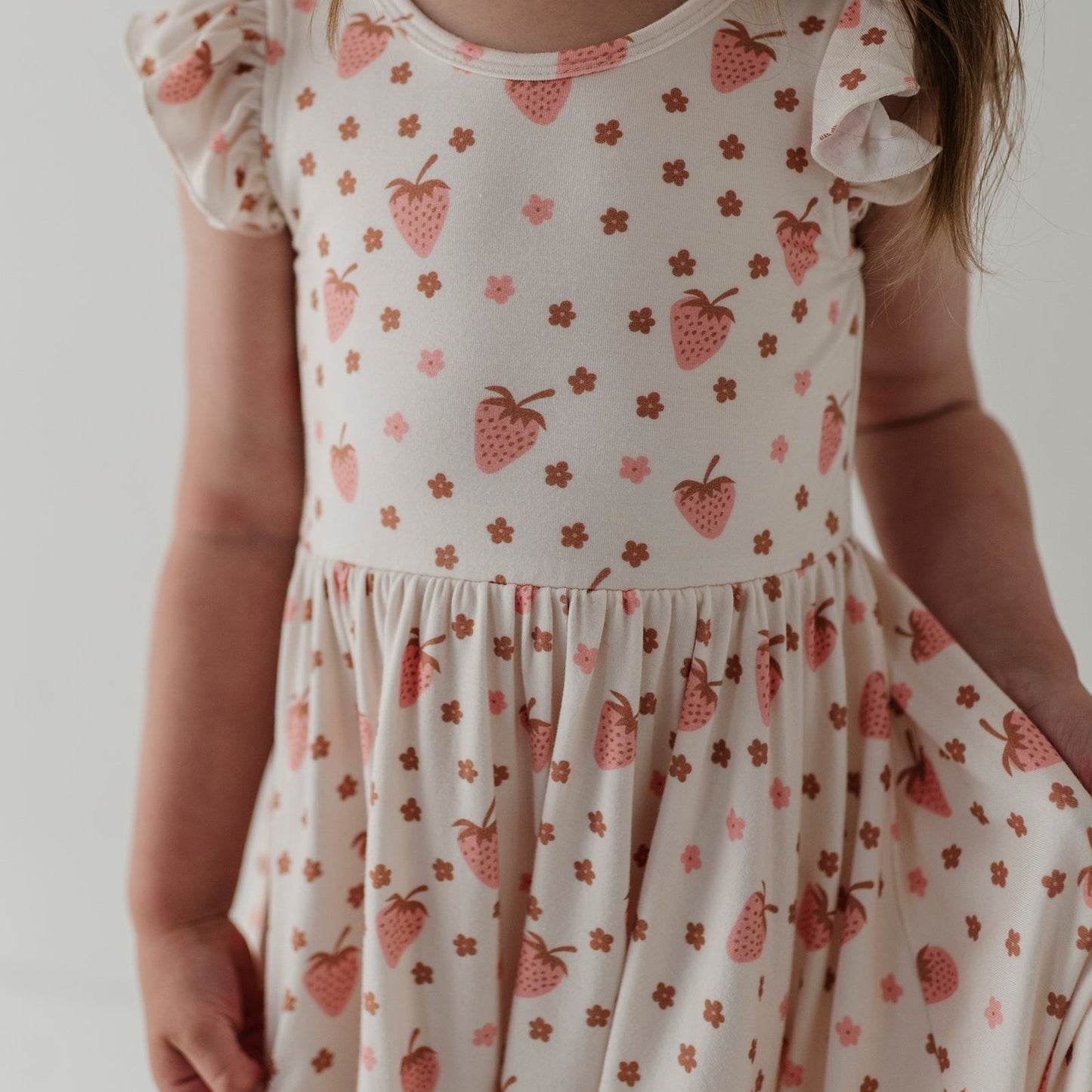 Girls Bamboo Viscose Sleeveless Twirl Dress - Kids Dress | babysprouts