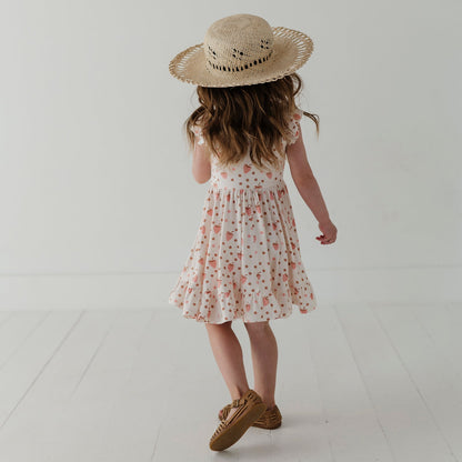 Girls Bamboo Viscose Sleeveless Twirl Dress - Kids Dress | babysprouts