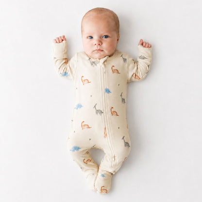Modal Footie Pajamas - Dinosaurs