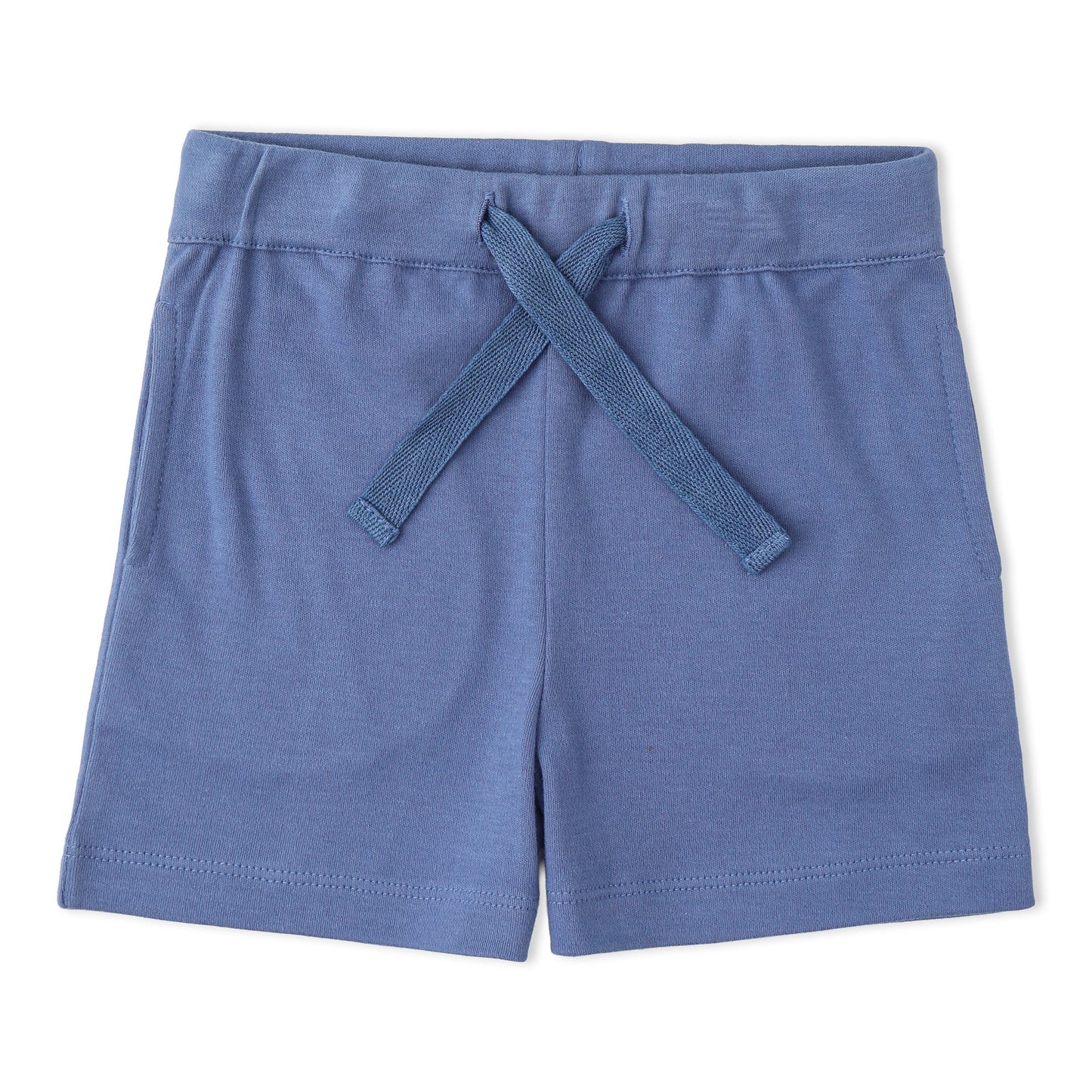 Organic Cotton Polo Shirt & Shorts Set - Slate