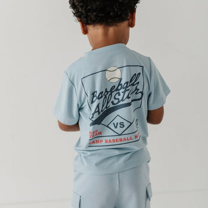 Boys Bamboo Viscose Short Sleeve Tee - Classic Kids Shirt | babysprouts