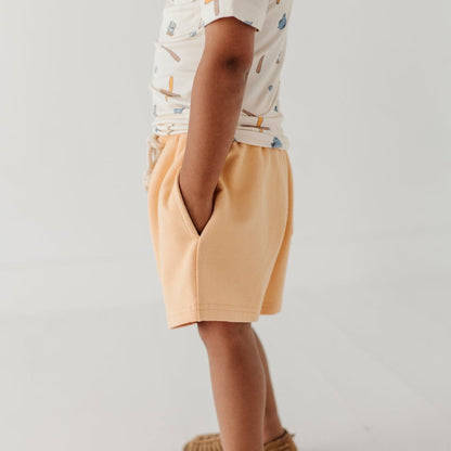 Boys Bamboo Terry Everyday Shorts - Comfortable Kids Shorts | babysprouts