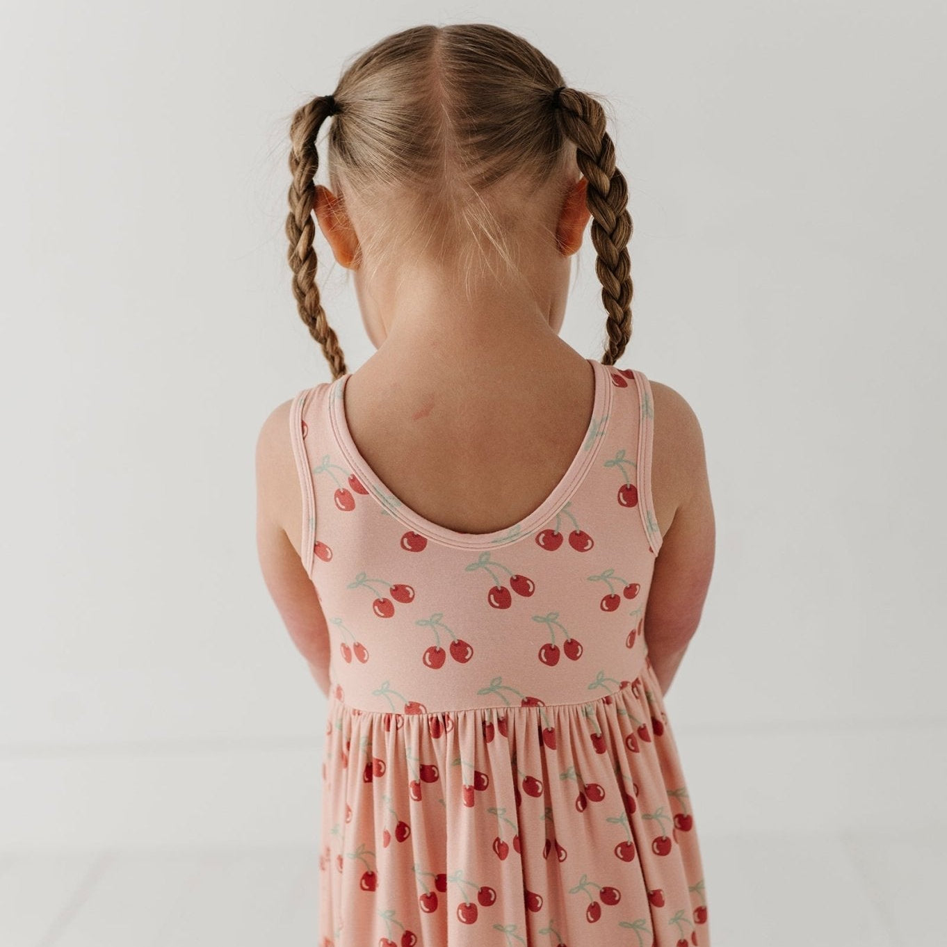 Bamboo Viscose Henley Tank Dress - Girls' Prints | babysprouts