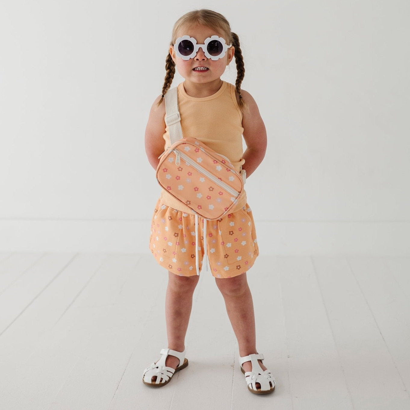Girls' Bamboo Terry Sweat Shorts - Fun Prints | babysprouts