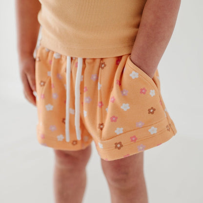 Girls' Bamboo Terry Sweat Shorts - Fun Prints | babysprouts