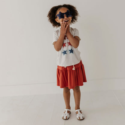 Bamboo Short Sleeve Tee - Americana Prints