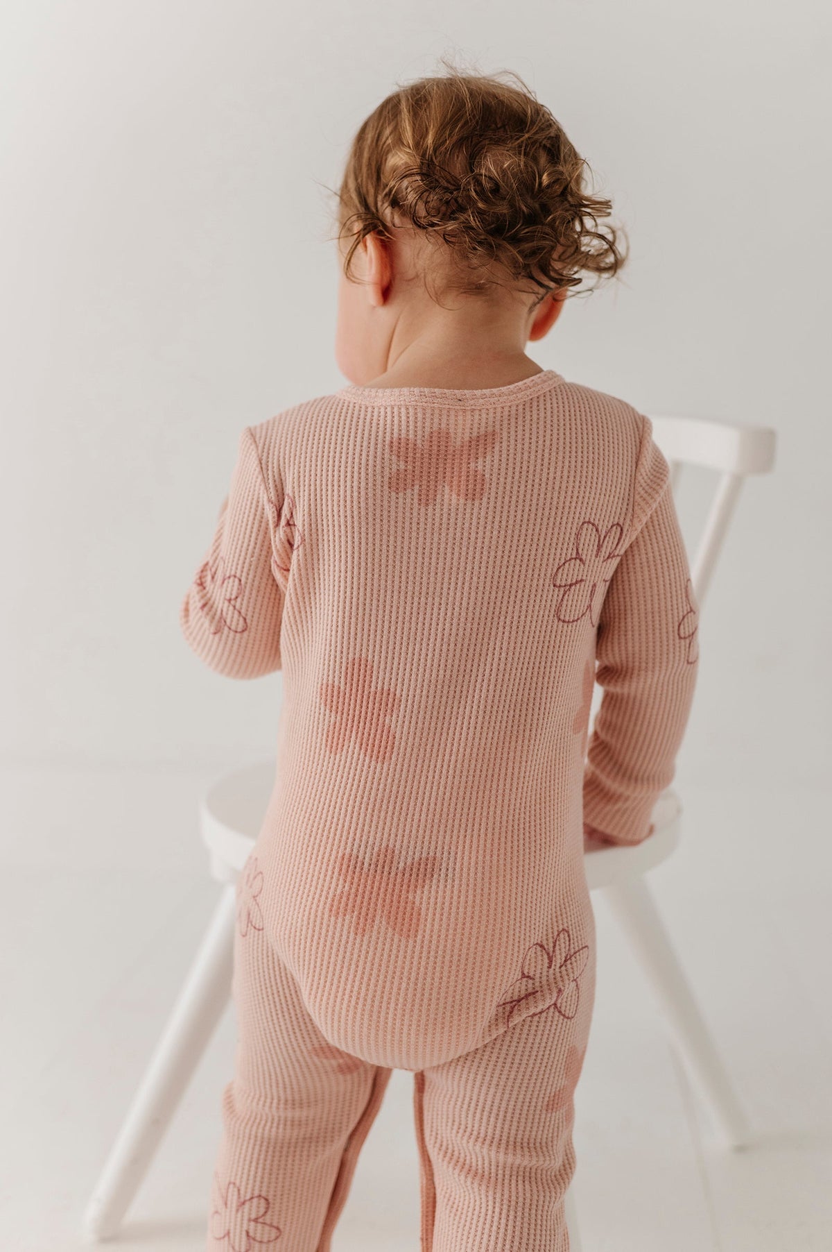 Waffle Romper - Daisy Doodle