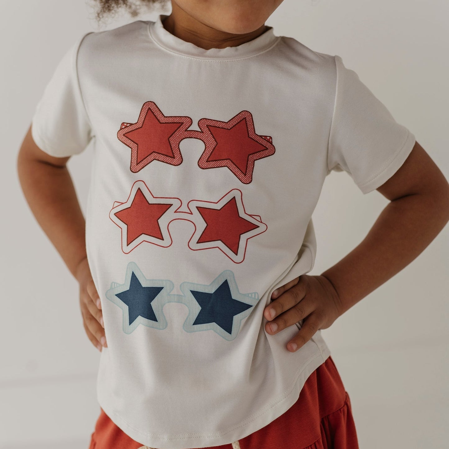 Bamboo Short Sleeve Tee - Americana Prints