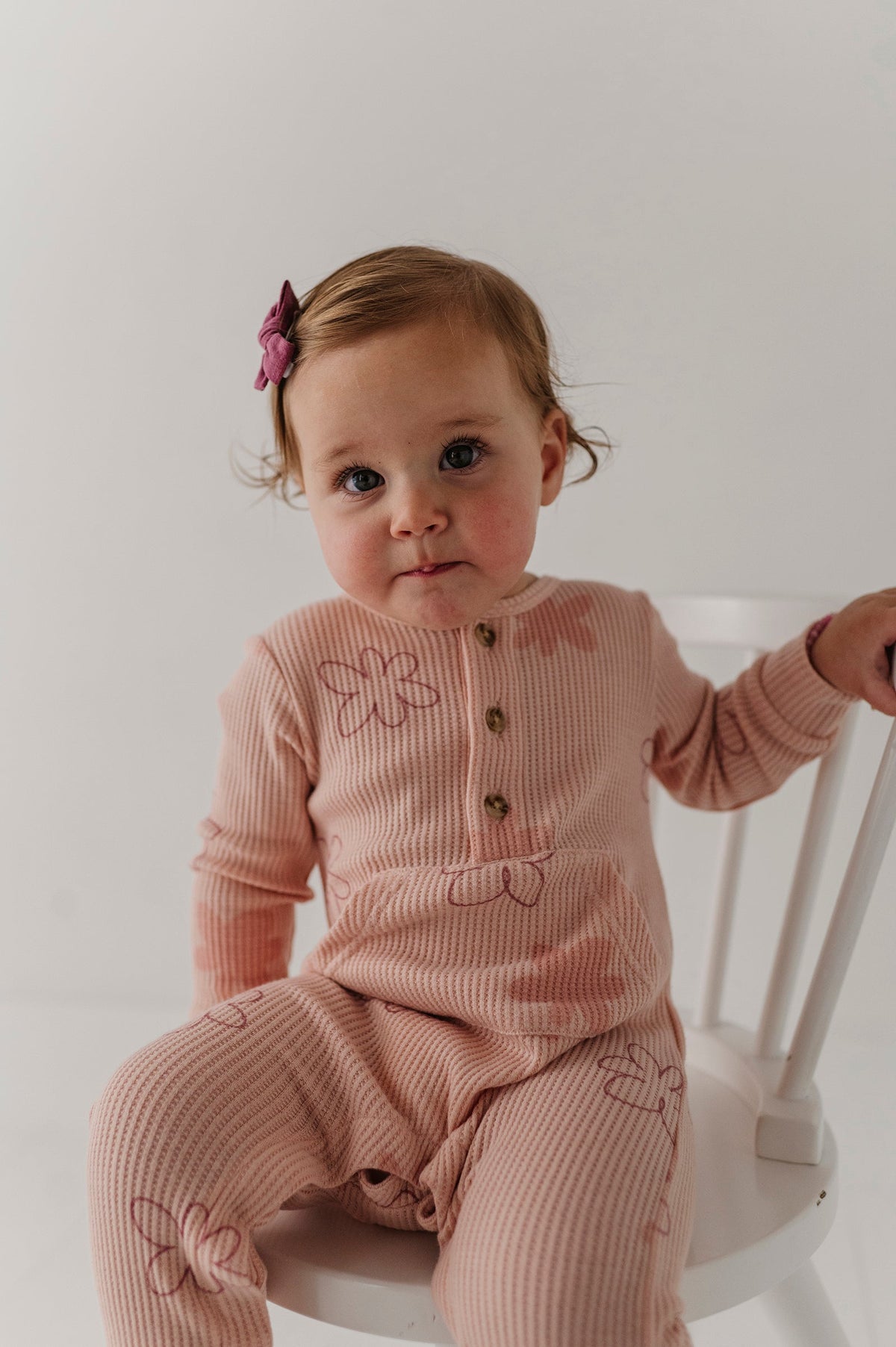 Waffle Romper - Daisy Doodle