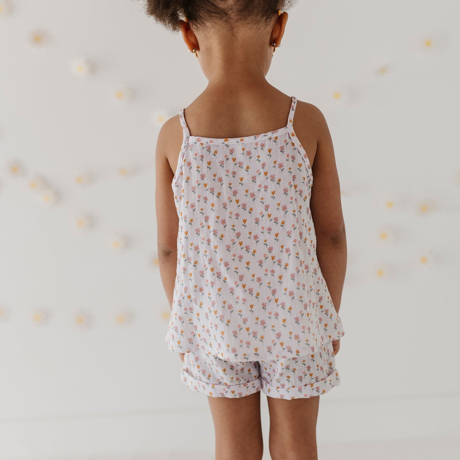 Girls Cotton Gauze Tank & Short Set - Summer Outfit | babysprouts