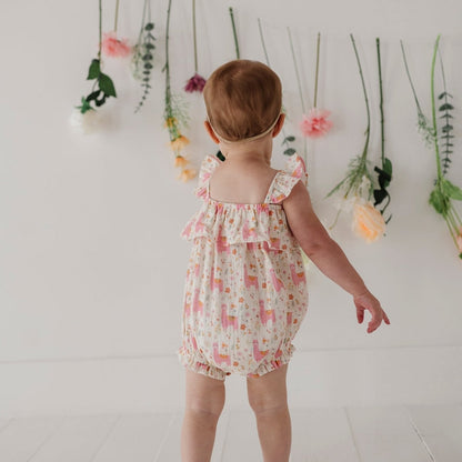 Cotton Gauze Bubble Romper - Baby Girl | babysprouts