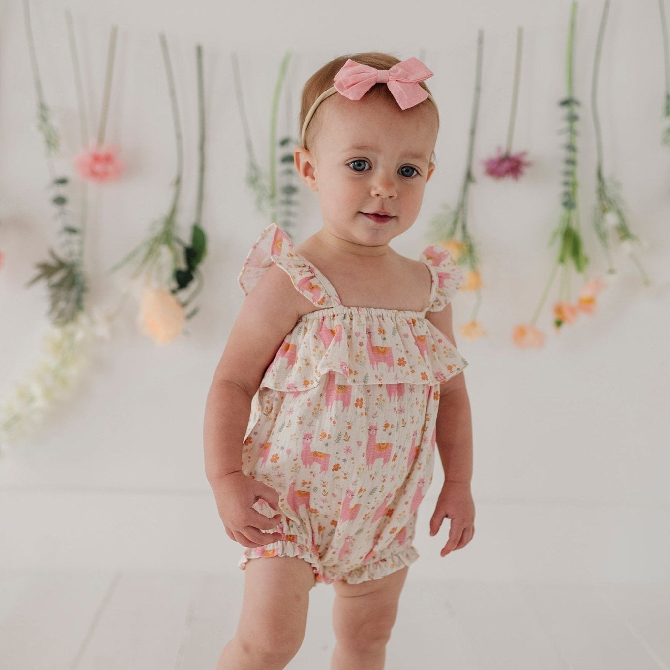 Cotton Gauze Bubble Romper - Baby Girl | babysprouts