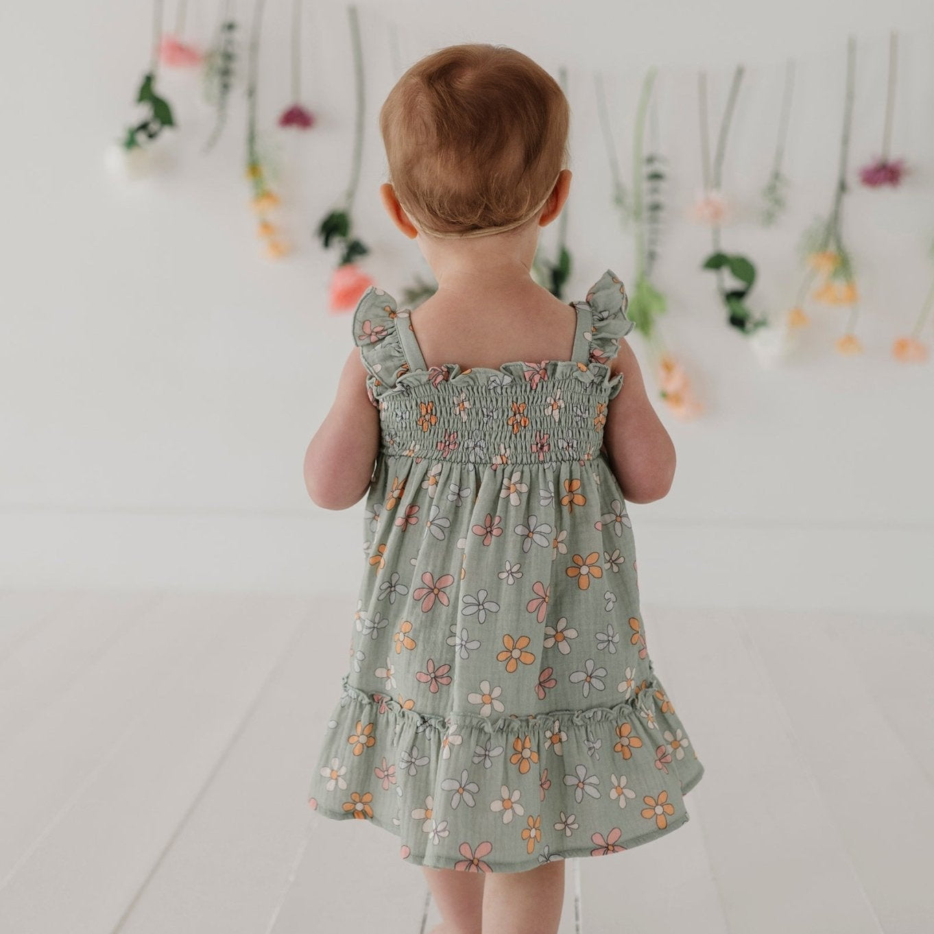 Cotton Gauze Flutter Dress Set - Baby Girl | babysprouts