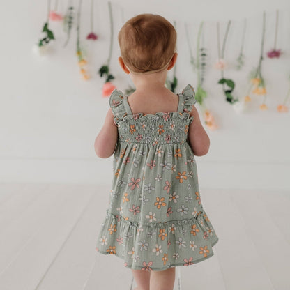Cotton Gauze Flutter Dress Set - Baby Girl | babysprouts