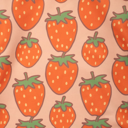 Recycled Polyester Rashguard Bikini Set - Strawberry