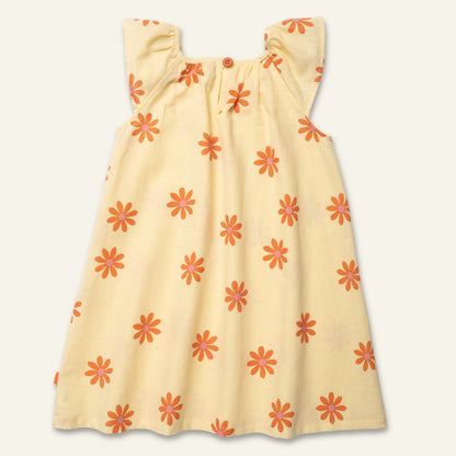 Linen Dress - Flower Power