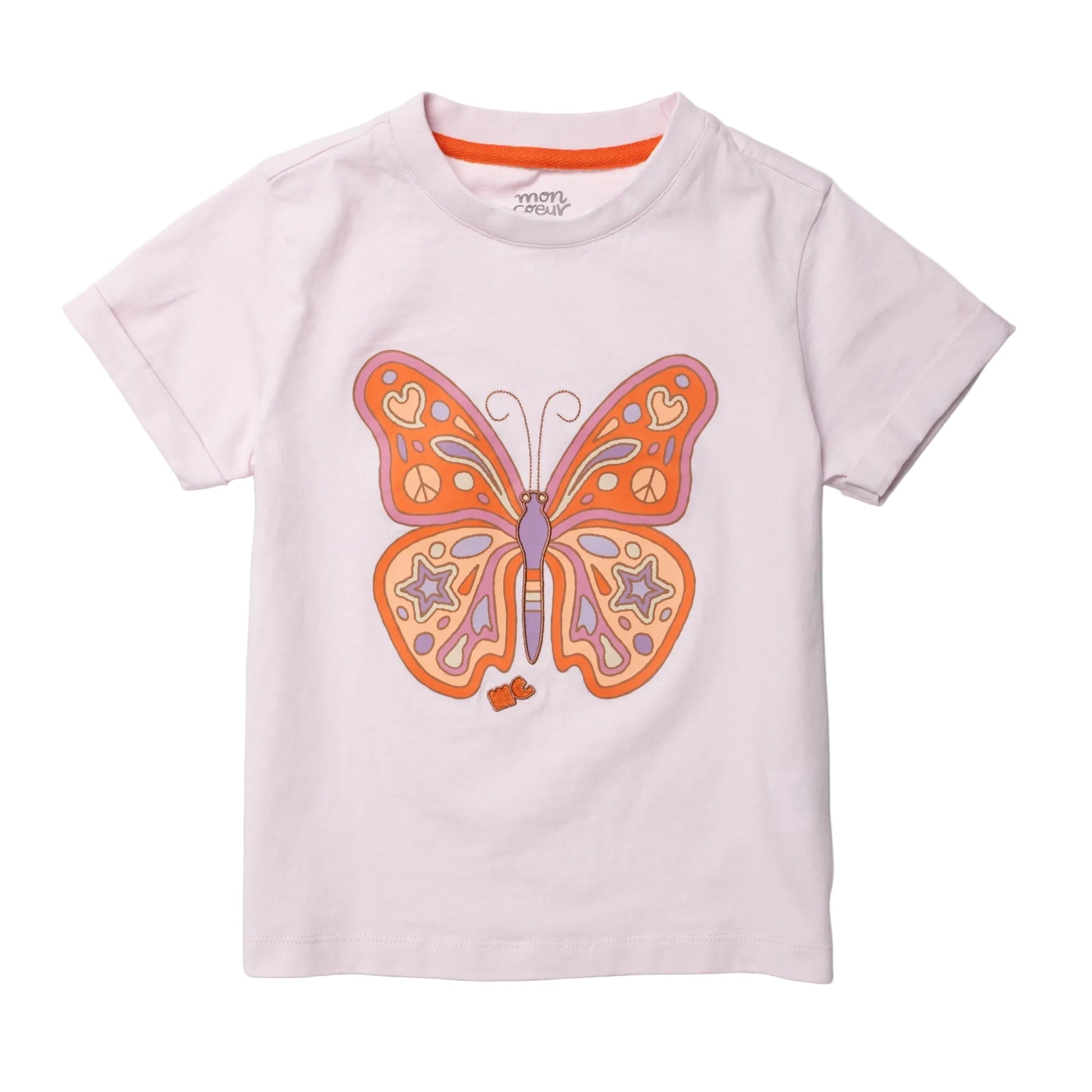 Mon Coeur Organic Cotton T-Shirt – Butterfly