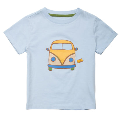 Mon Coeur Organic Cotton T-Shirt – Blue Groovy Van