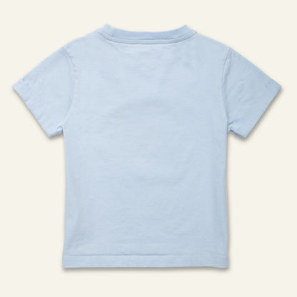 Organic Cotton T-Shirt - Blue Groovy Van