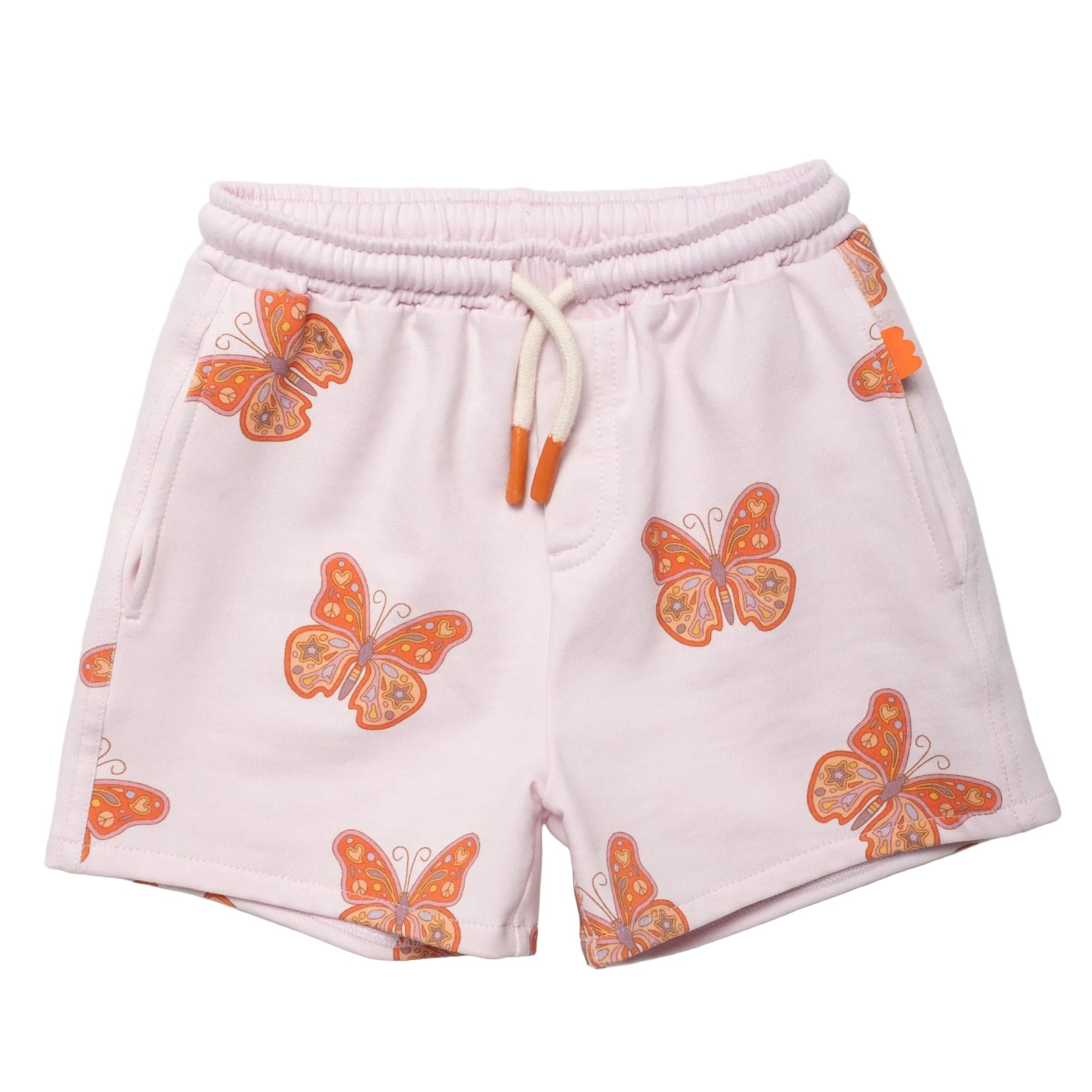 Mon Coeur Organic Cotton Shorts – Butterfly Print