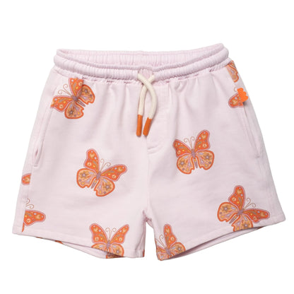 Mon Coeur Organic Cotton Shorts – Butterfly Print