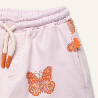 Organic Cotton Shorts - Butterfly