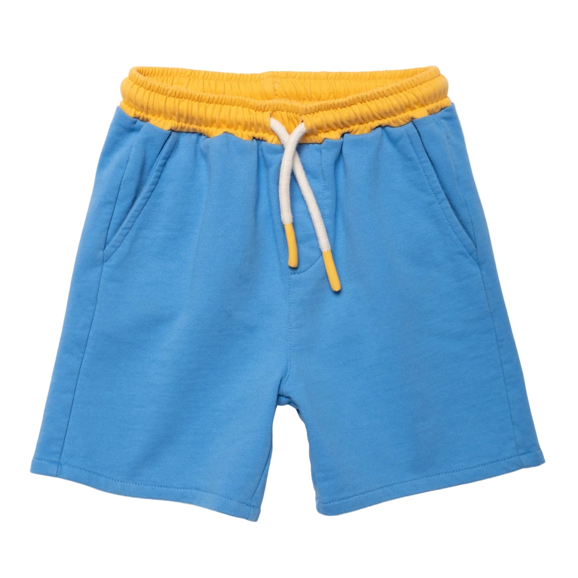 Mon Coeur Organic Cotton Colorblock Shorts – Marina