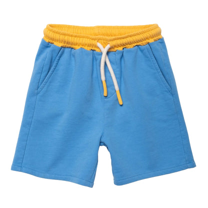 Mon Coeur Organic Cotton Colorblock Shorts – Marina