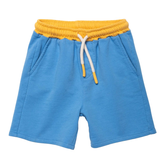 Mon Coeur Organic Cotton Colorblock Shorts – Marina