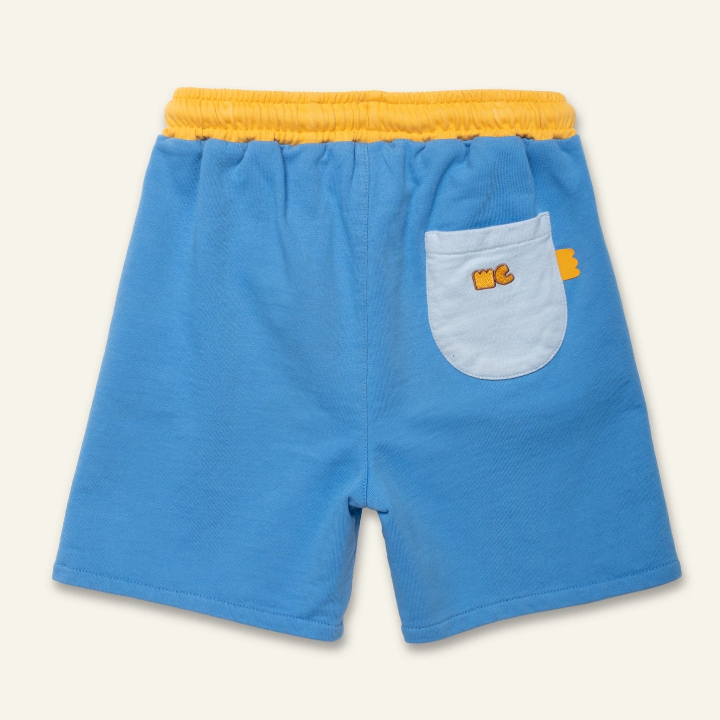 Organic Cotton Colorblock Shorts