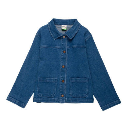 Mon Coeur Recycled Cotton Denim Barn Jacket