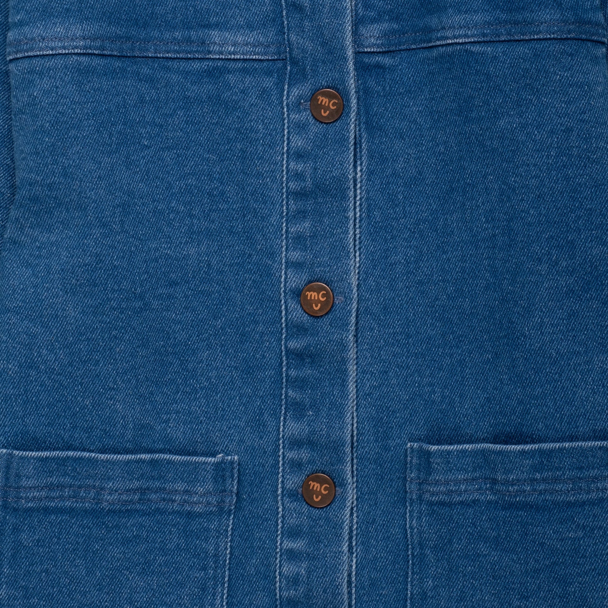 Mon Coeur Recycled Cotton Denim Barn Jacket