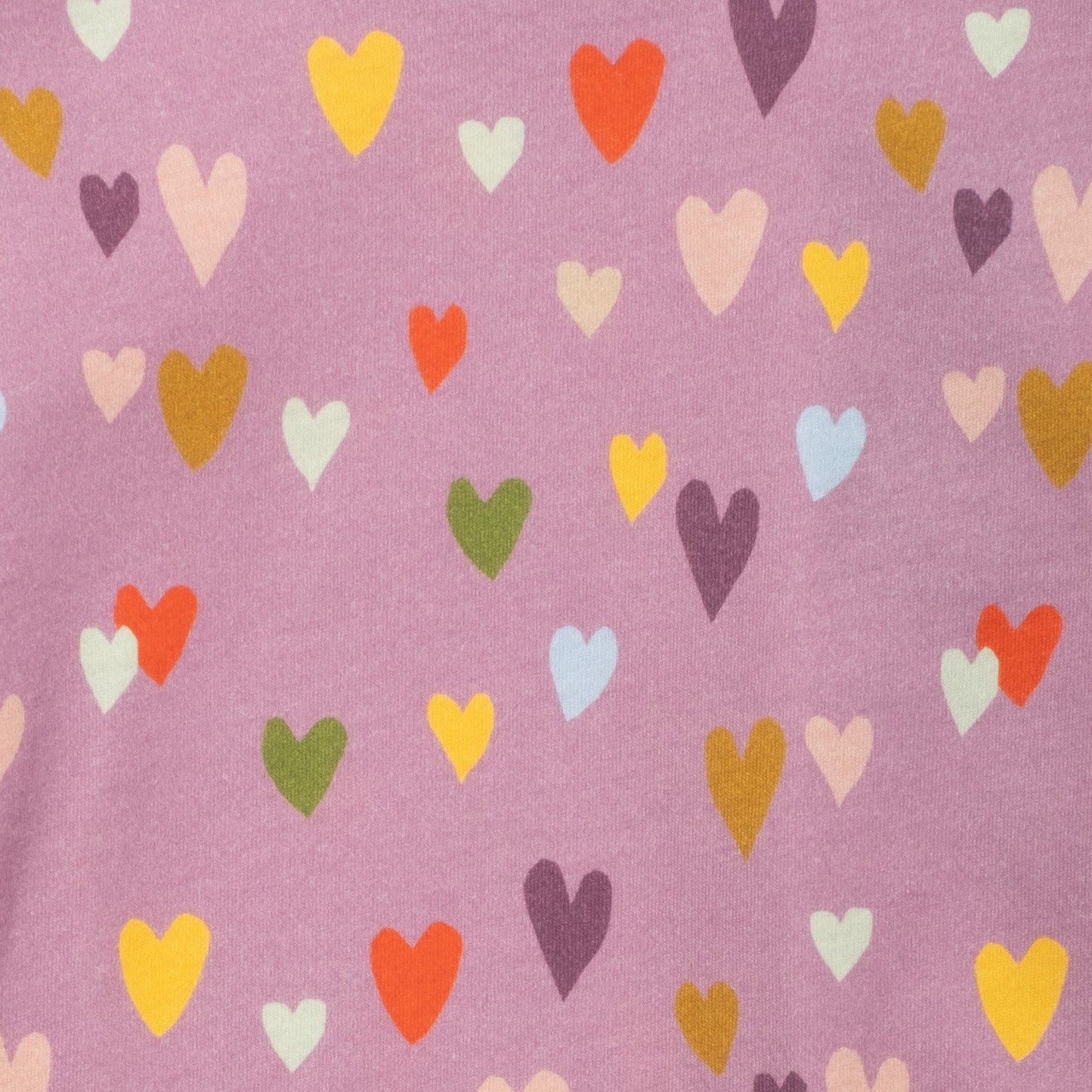 Mon Coeur Organic Cotton Long Sleeve T-Shirt - Mini Hearts