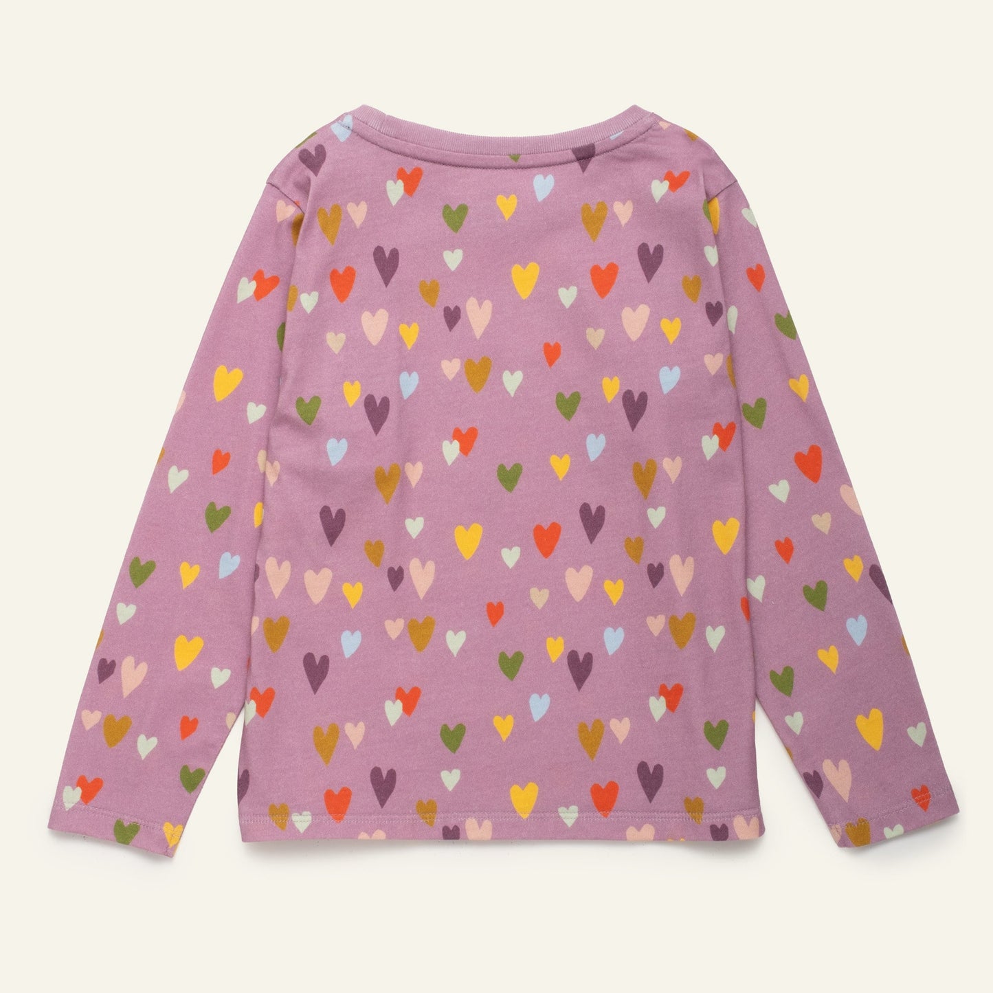 Mon Coeur Organic Cotton Long Sleeve T-Shirt - Mini Hearts
