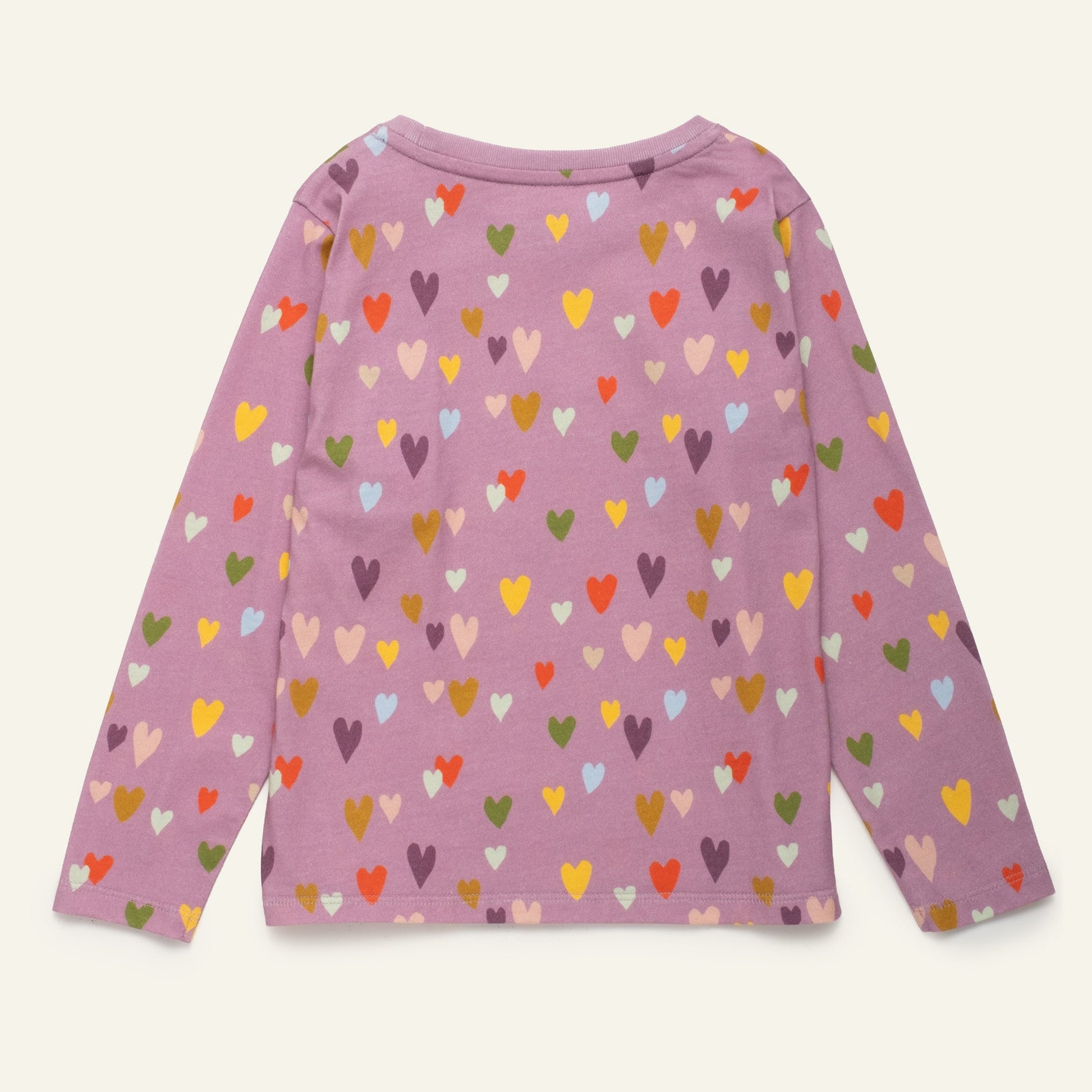 Mon Coeur Organic Cotton Long Sleeve T-Shirt - Mini Hearts