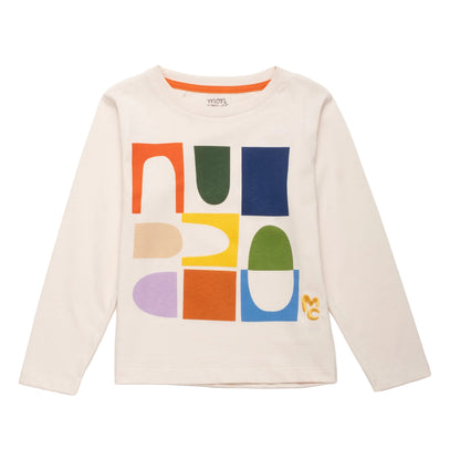 Mon Coeur Organic Cotton Long Sleeve T-Shirt - Shapes