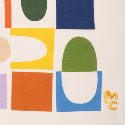 Mon Coeur Organic Cotton Long Sleeve T-Shirt - Shapes