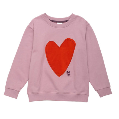Mon Coeur Organic Cotton Sweatshirt - Heartfelt