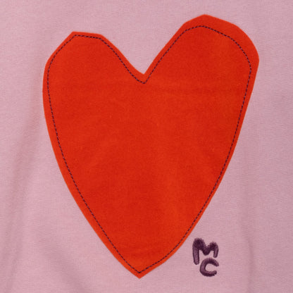 Mon Coeur Organic Cotton Sweatshirt - Heartfelt