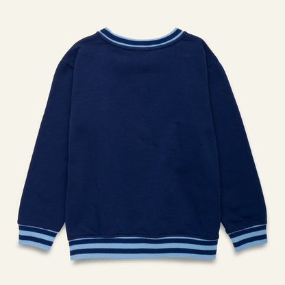 Mon Coeur Organic Cotton Sweatshirt - MC Navy