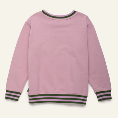 Mon Coeur Organic Cotton Sweatshirt - MC Purple