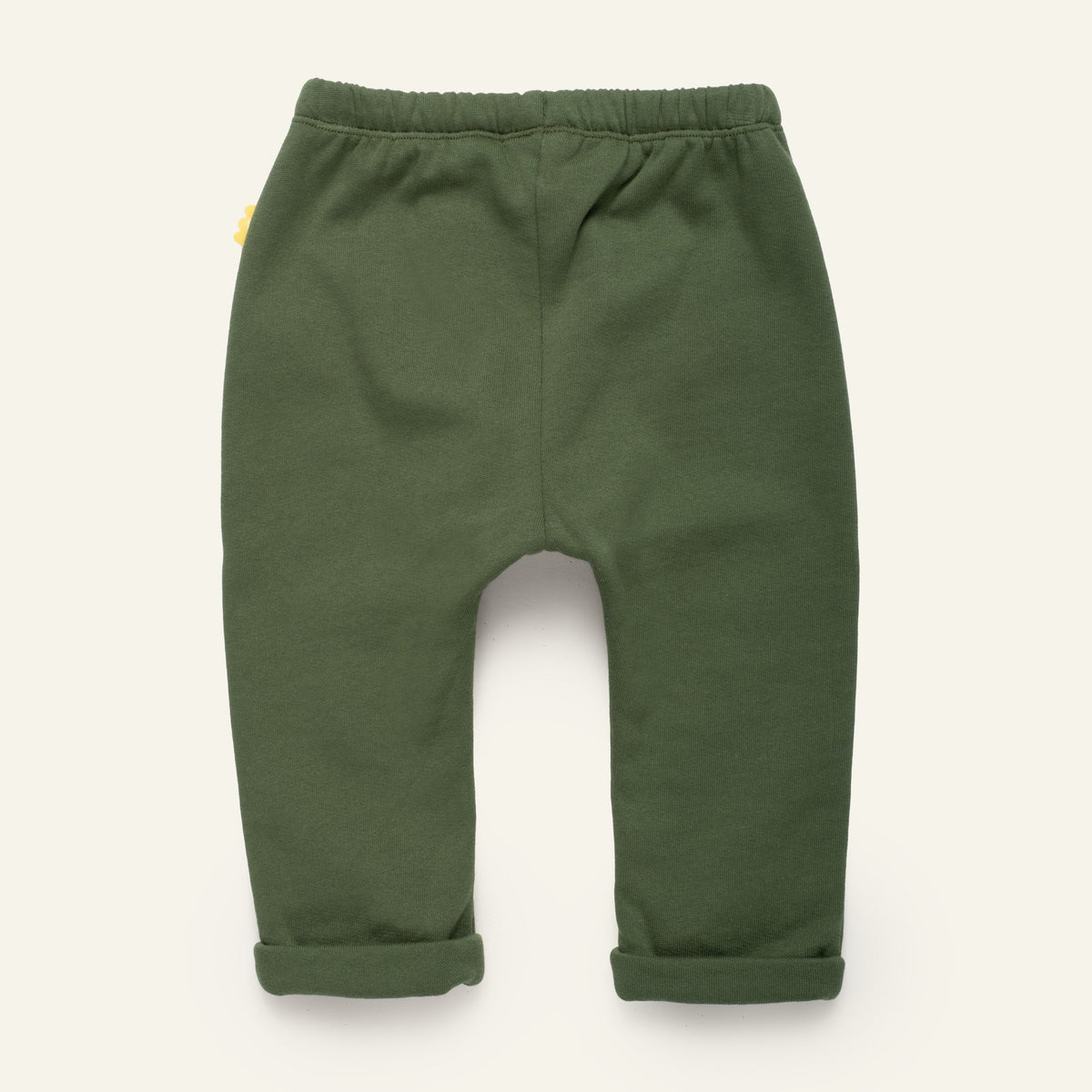Organic Cotton Joggers - Embroidered Carrot