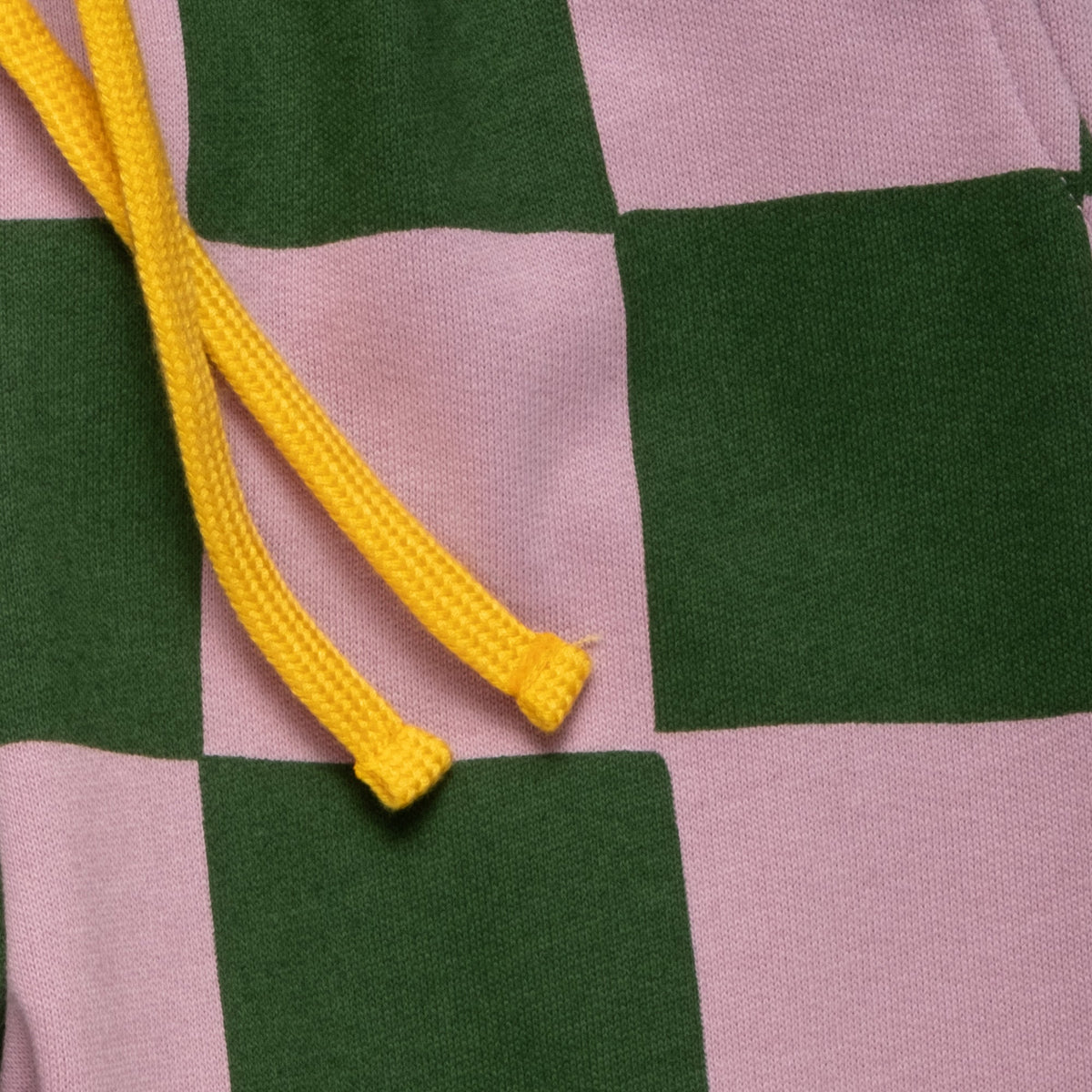 Mon Coeur Organic Cotton Jogger - Green Checkered 