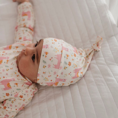 Bamboo Knotted Sleeper Set with Hat - Baby | babysprouts