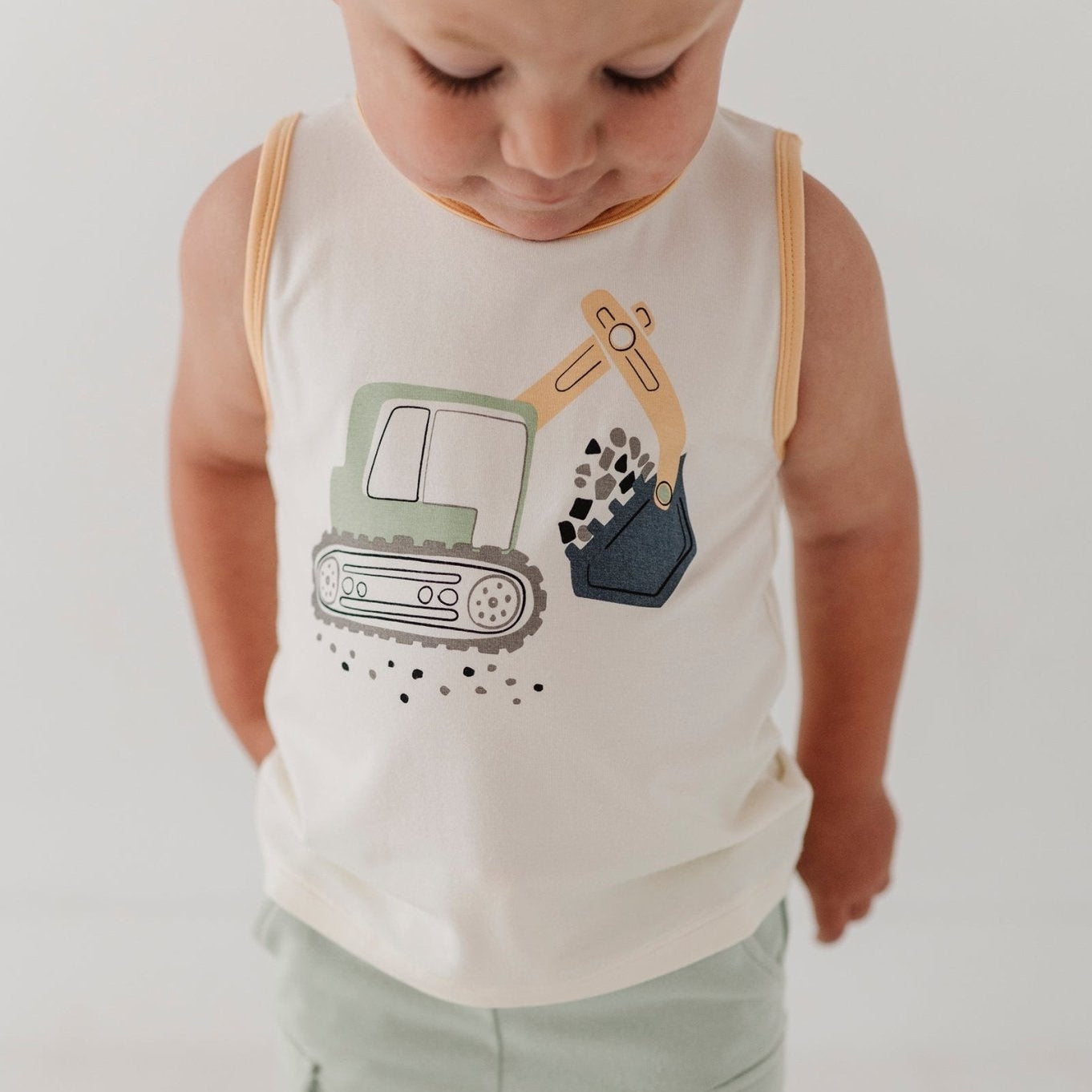 Bamboo Viscose Boy's Tank Top - Various Designs | Babysprouts